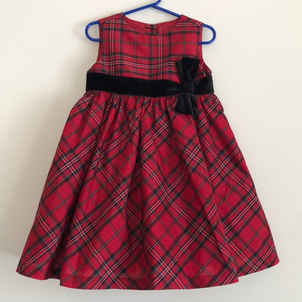 Gymboree princess plaid dressy dress size 3